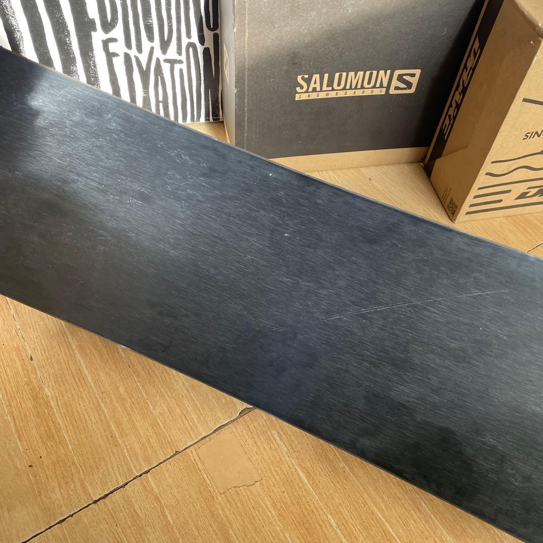 BURTON×SALOMON　バートン　サロモン　クアンタムバイン付スノーボード