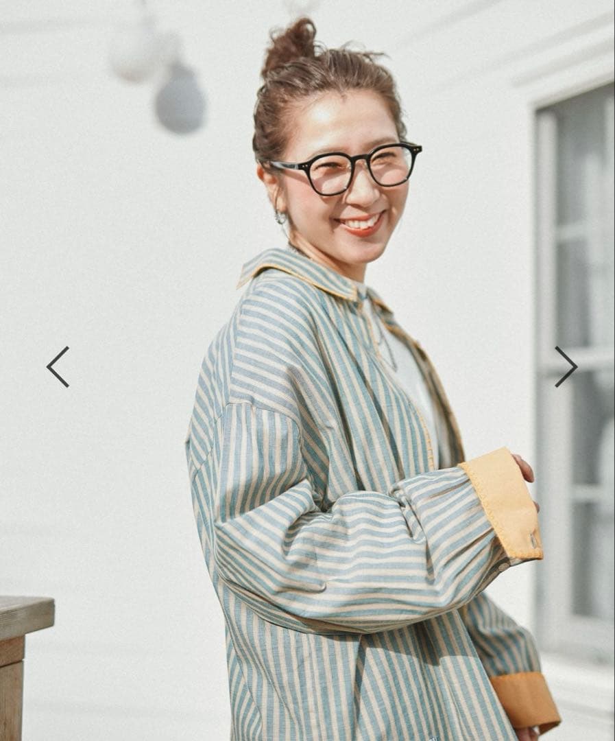 ニコアンド ［be with M］ Misayoシアストシャツ