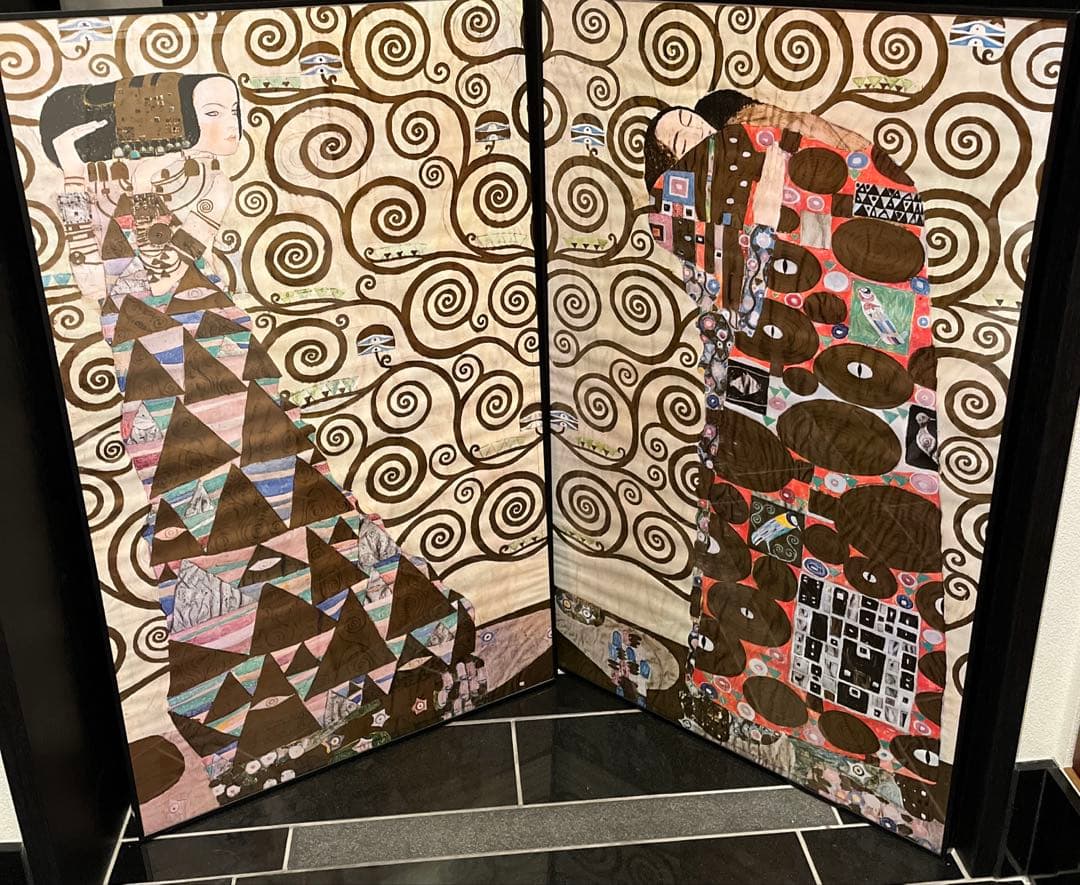 グスタフ・クリムト 接吻 アート作品