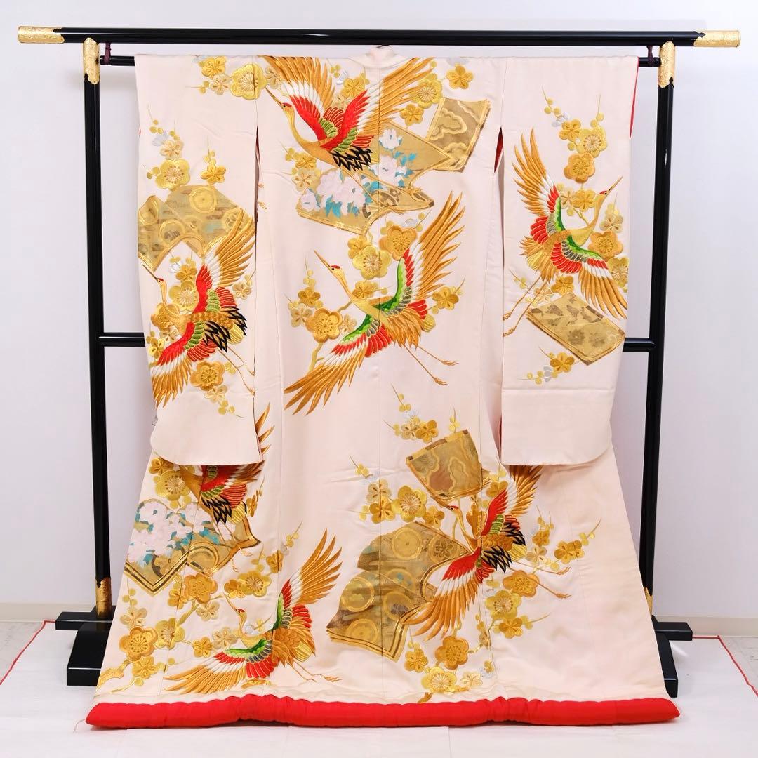 源氏物語風の柄行き　打掛022