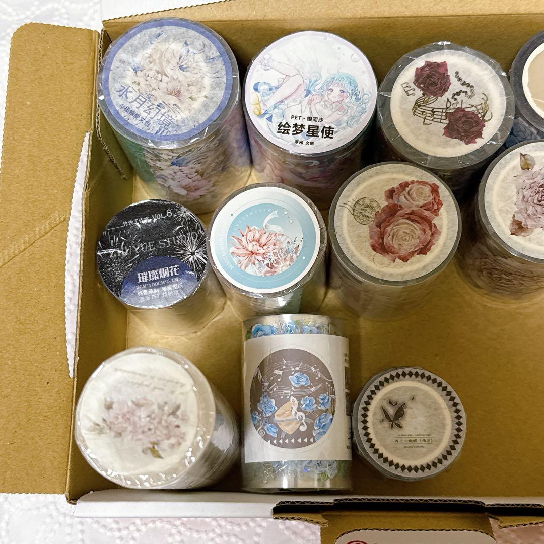 桜*゜様 まとめ売り Xセット 海外マスキングテープ　マステ