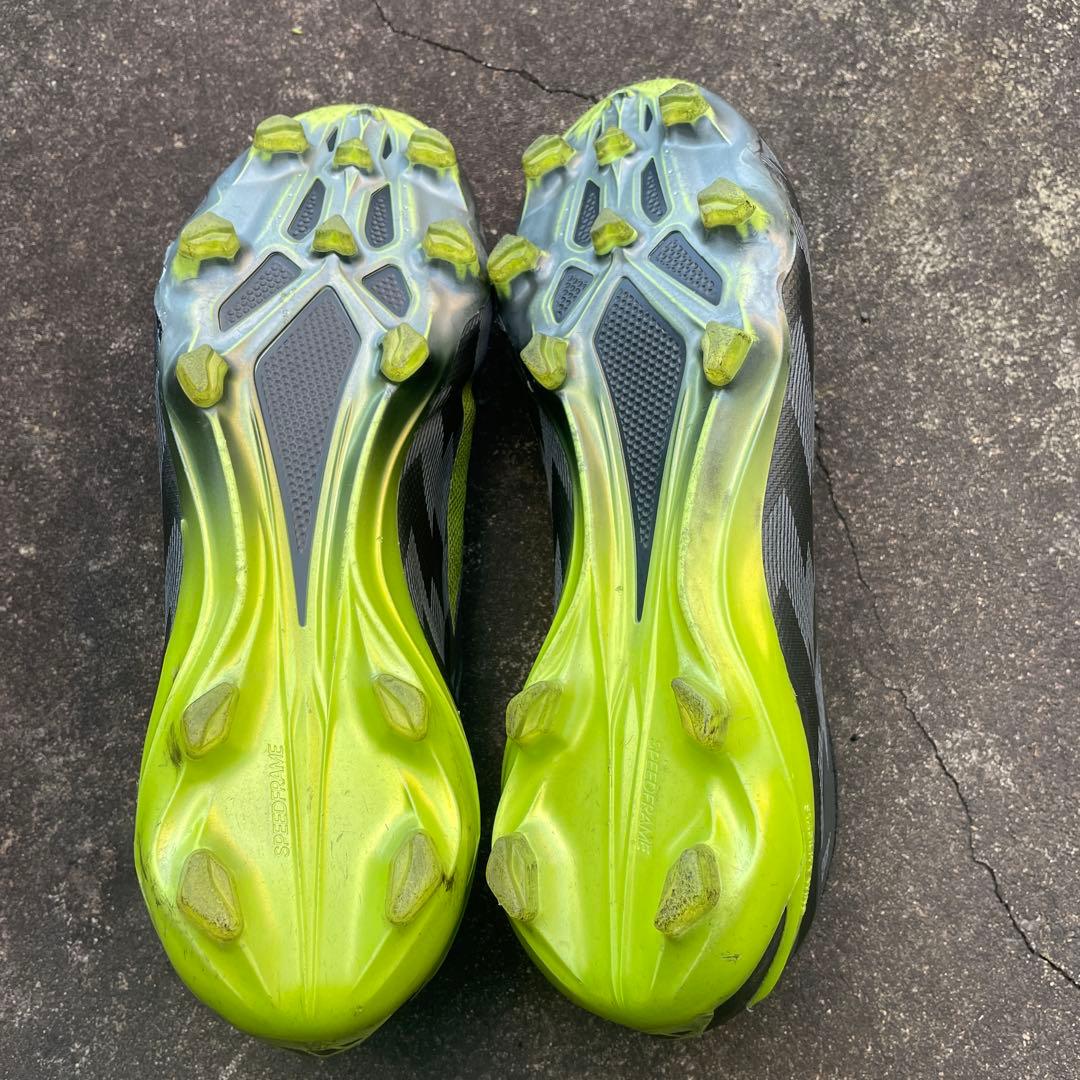 adidas サッカースパイクFGソール　X 紐なし