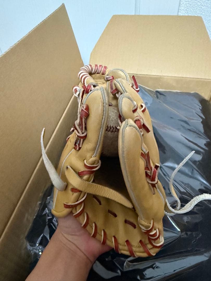 アシックス　asics ゴールドステージ　硬式グローブ　トレーニング用