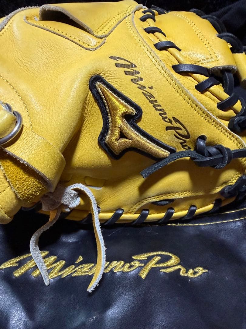 MIZUNO ミズノプロ 硬式用 右利き用 キャッチャーミット