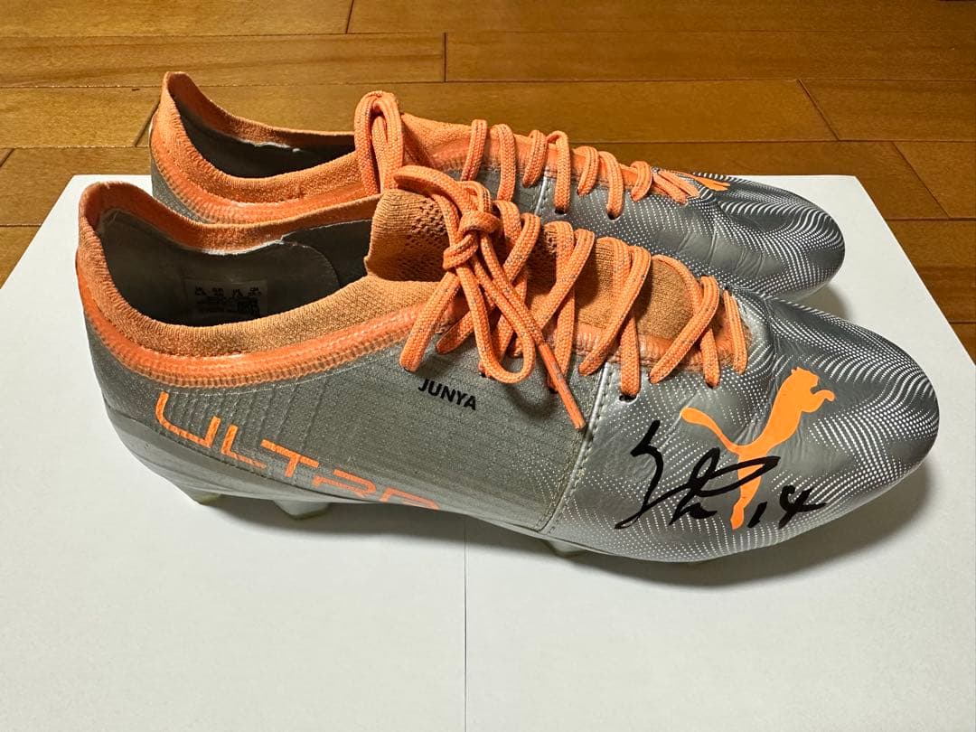 2022年サッカー日本代表伊藤純也選手実使用スパイク