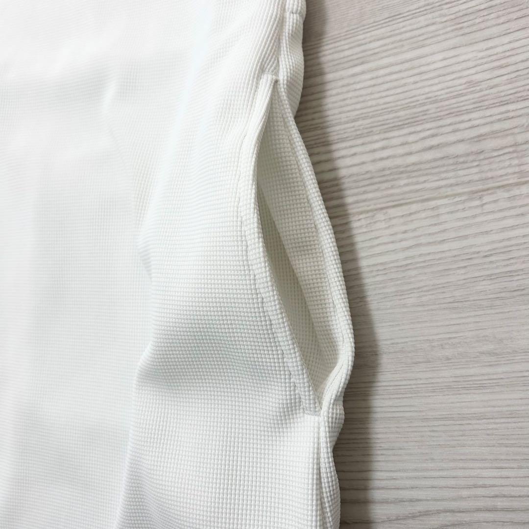 超美品　エルグワン　HERG ワンピース　半袖　ホワイト　白　サイズ1