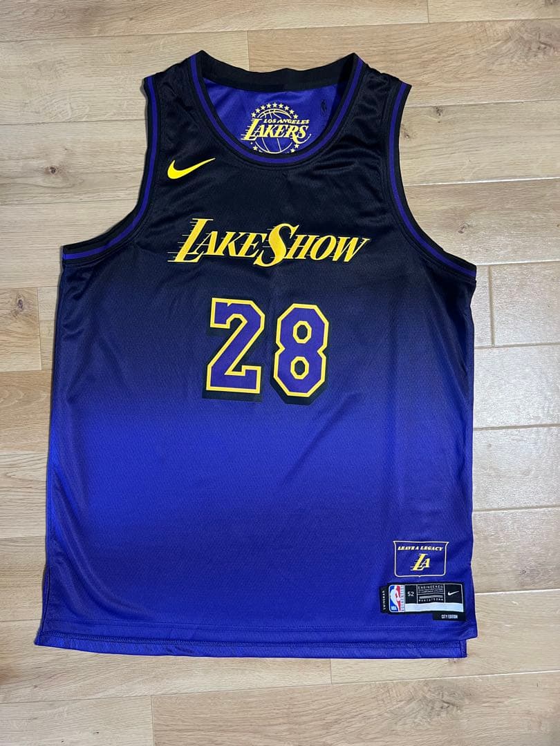 LA Lakersレイカーズ Hachimura jersey ジャージ28