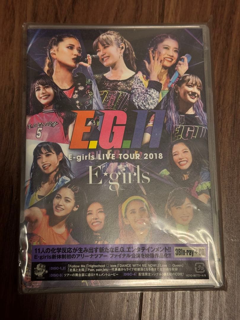 E-girls cd blu-rayセット
