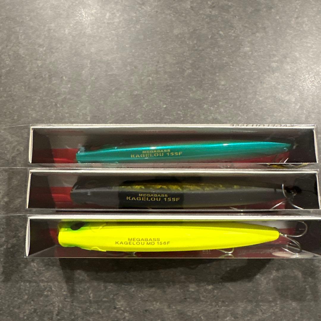 Megabass KAGELOU カゲロウ 3個セット