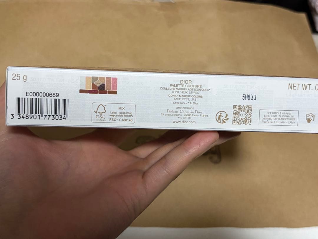 CHRISTIAN DIOR アイシャドウパレット