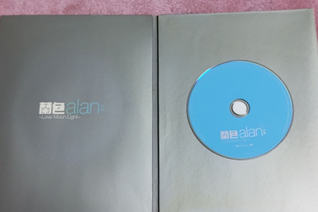 alan 阿蘭　蘭色　Love　Moon　Light　CD.DVD 中国盤