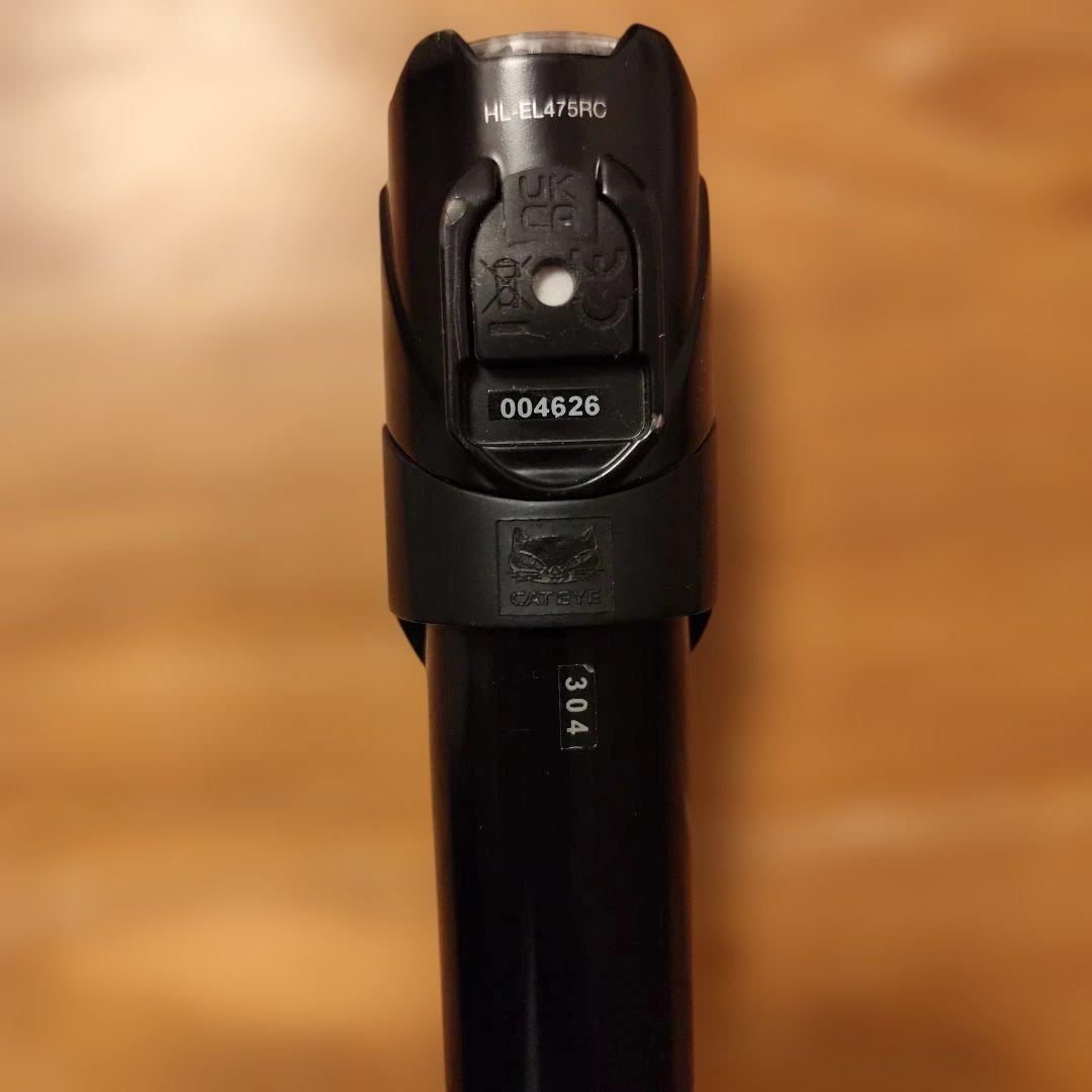 キャットアイボルト800neo 予備バッテリー&レックマウント付 CATEYE