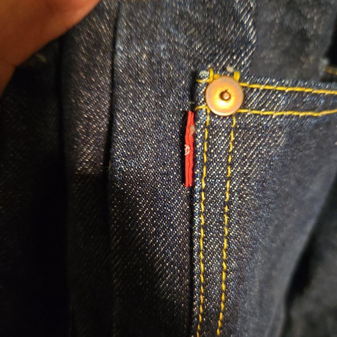 TCB JEANS 大戦モデル 月桂樹 赤タブ 42 Tバック