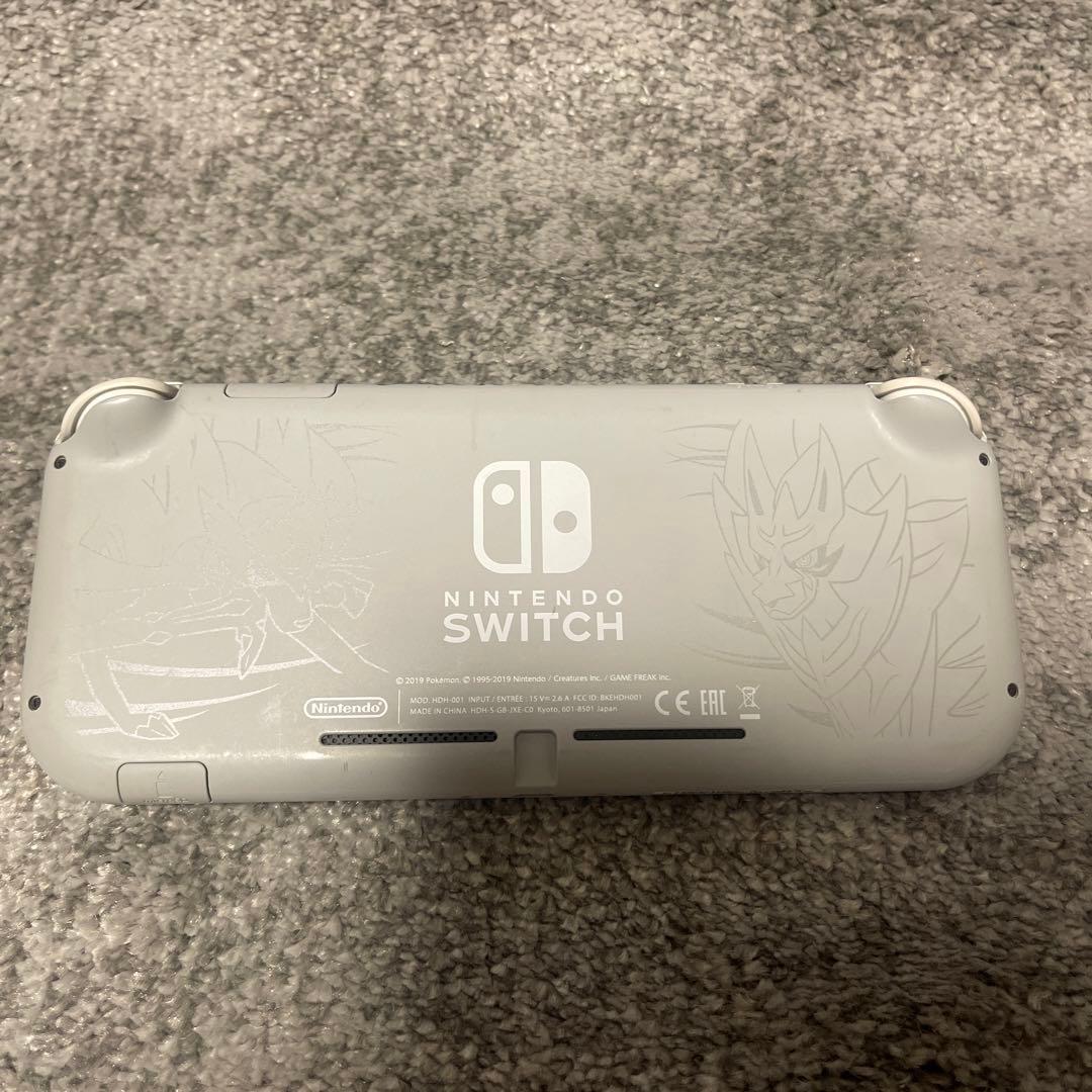 switch lite ソードシールド仕様　ジャンク