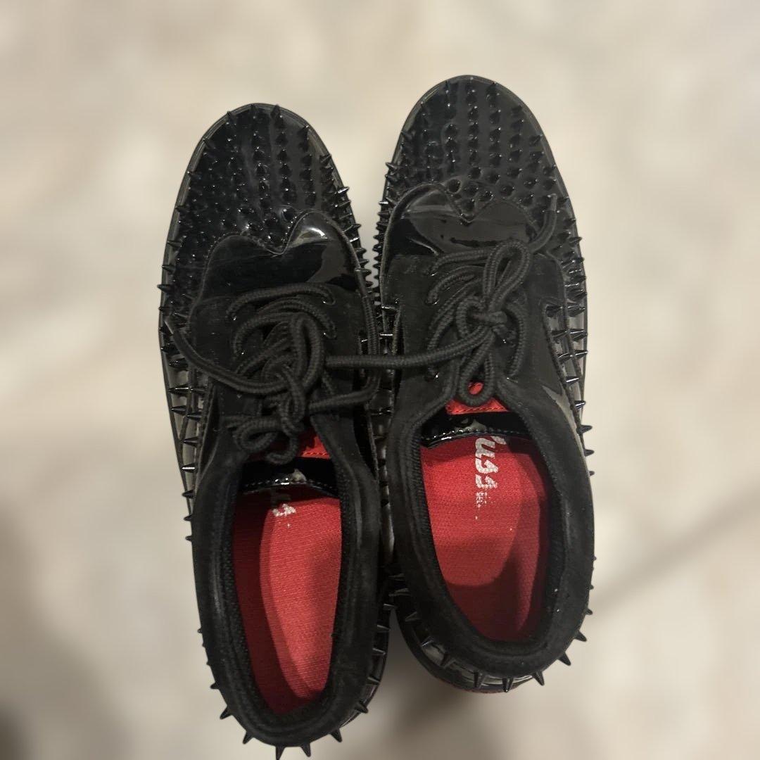 Russeluno スタッズ付きスニーカー ブラック