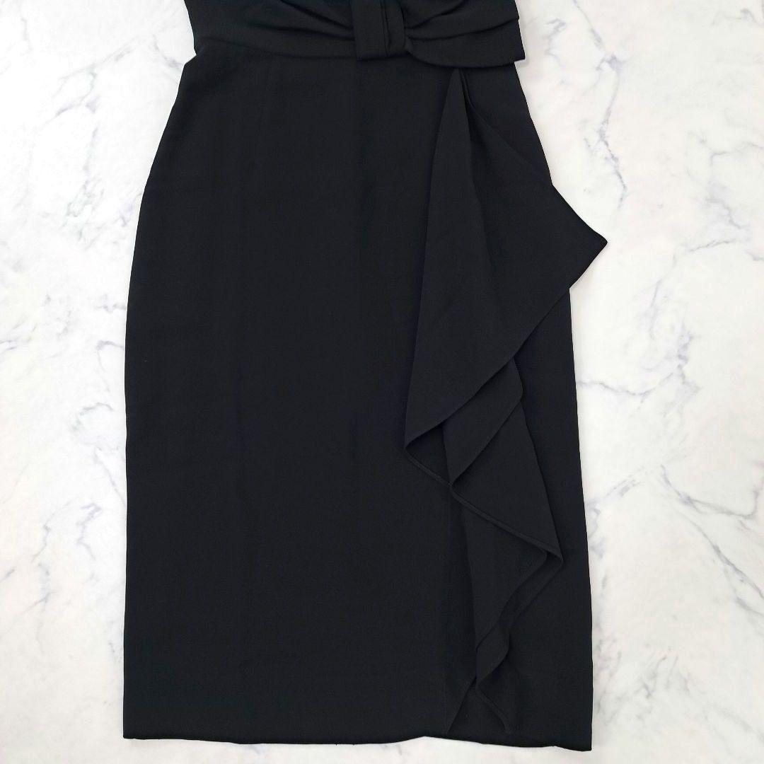 VALENTINO ヴァレンティノ ウエストリボン ワンピース 38 ブラック