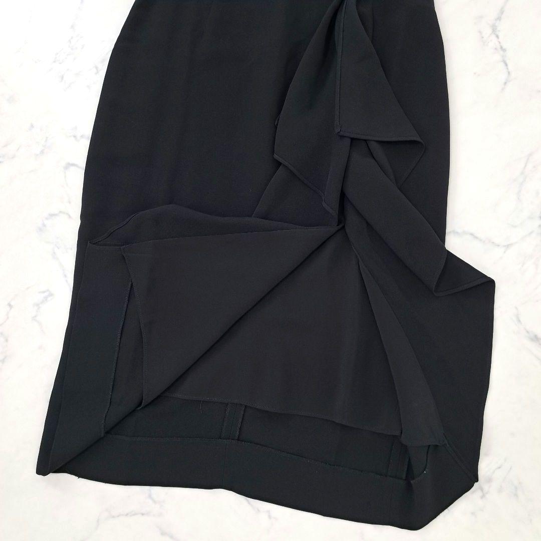 VALENTINO ヴァレンティノ ウエストリボン ワンピース 38 ブラック