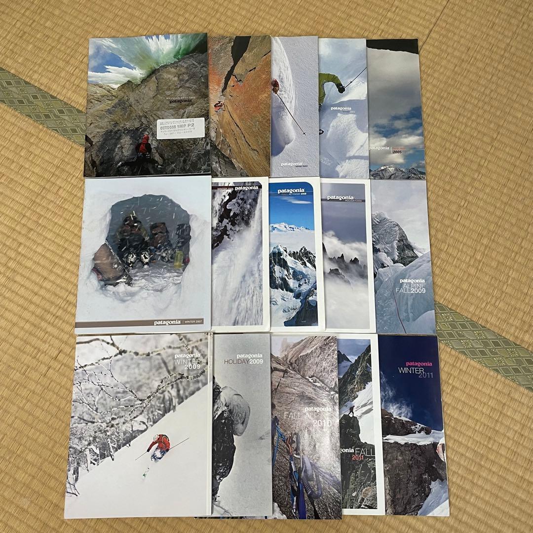 patagonia カタログ 2000-2011 15冊セット