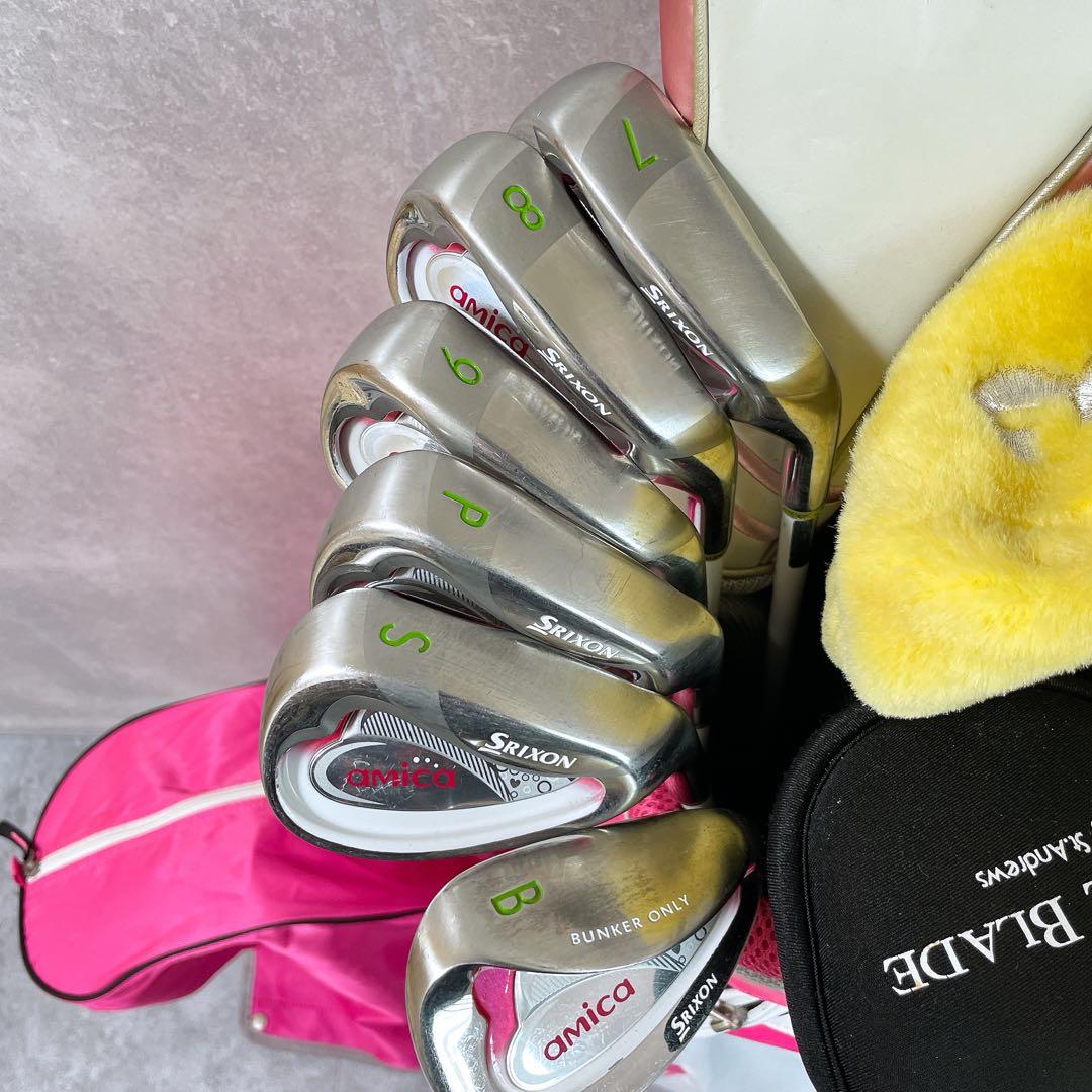 レディースゴルフクラブセット　キャロウェイ　スリクソン　11本