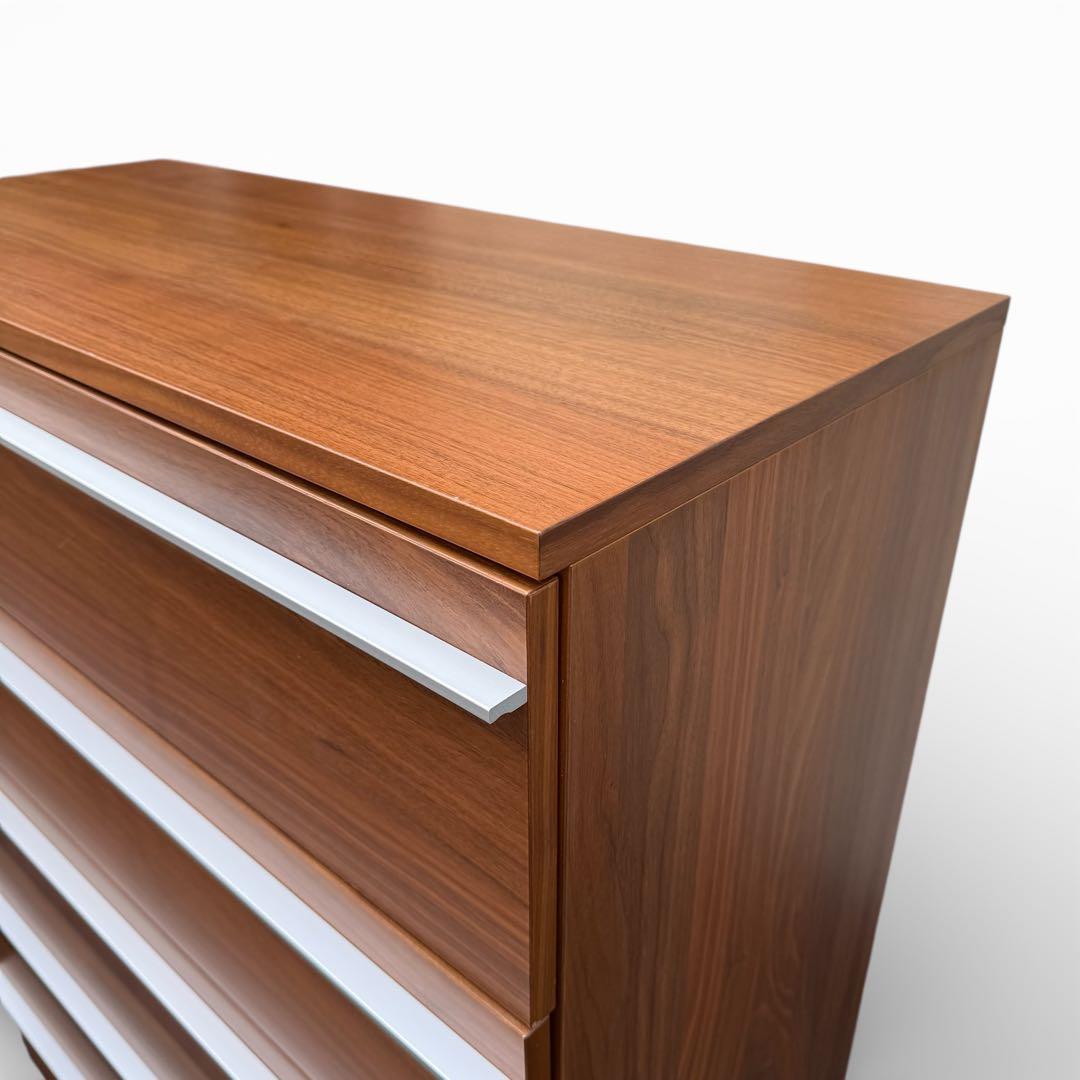 ボーコンセプト チェスト 5段 ウォールナット 北欧モダン 幅95cm