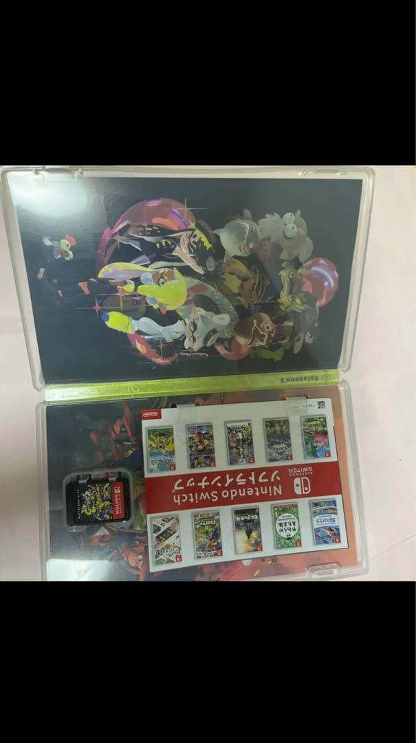 NINTENDO SWITCH＆収納ケース、スプラトゥーン3 　3点セット！！