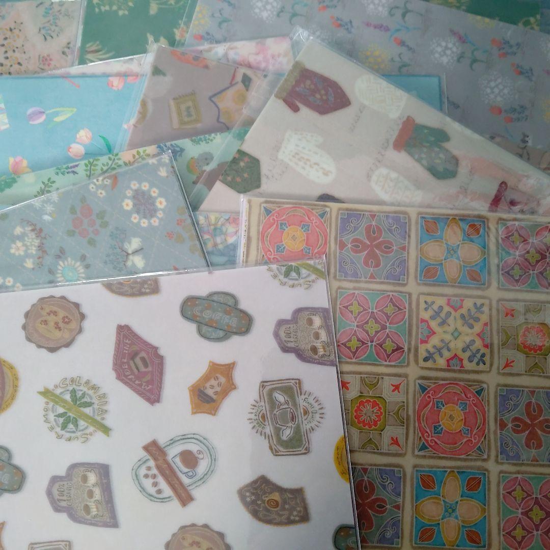 meriBUN/merinomi マステ20個＆透ける模様紙20枚お得セットC