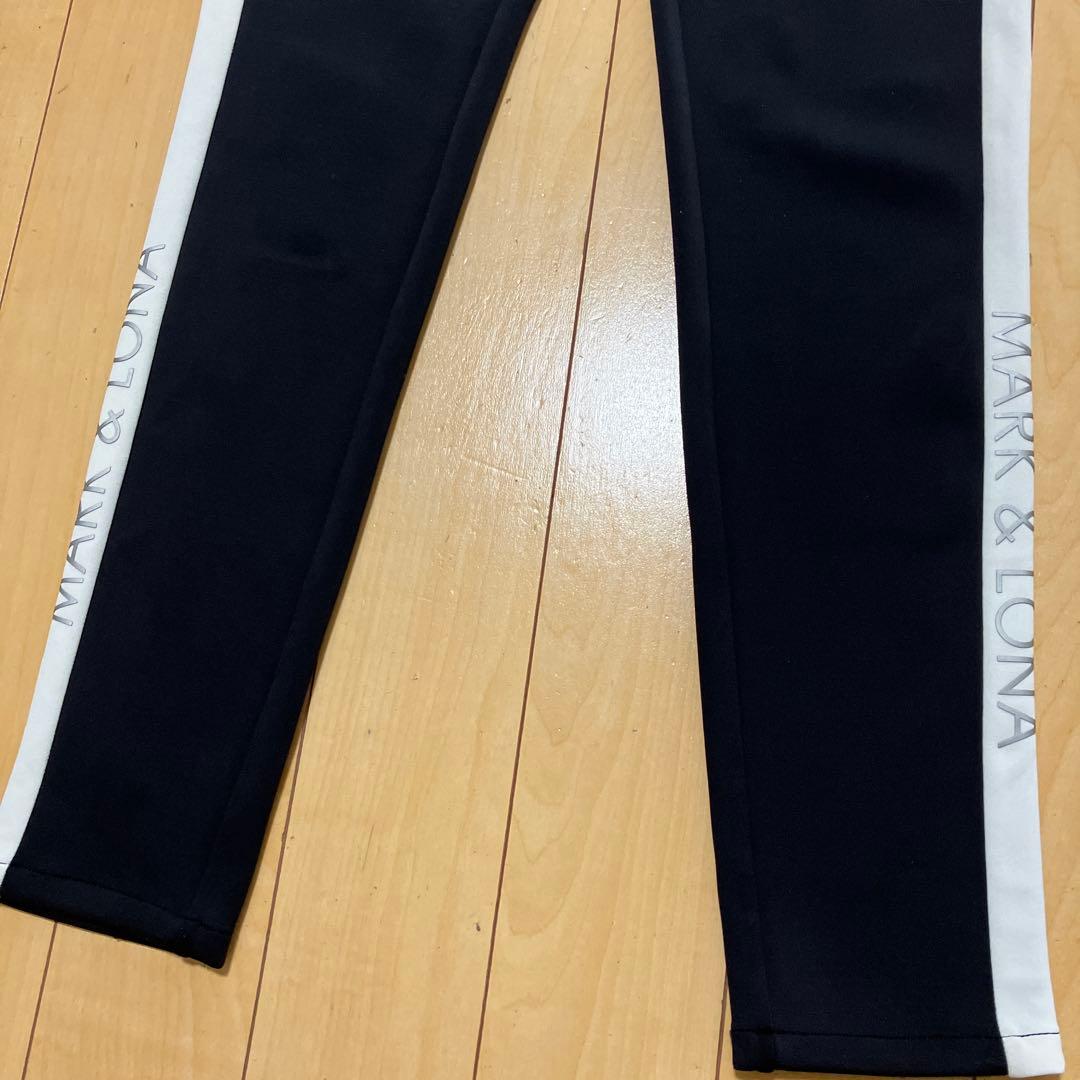 MARK&LONA マークアンドロナ　ストレッチパンツ　ブラック　38