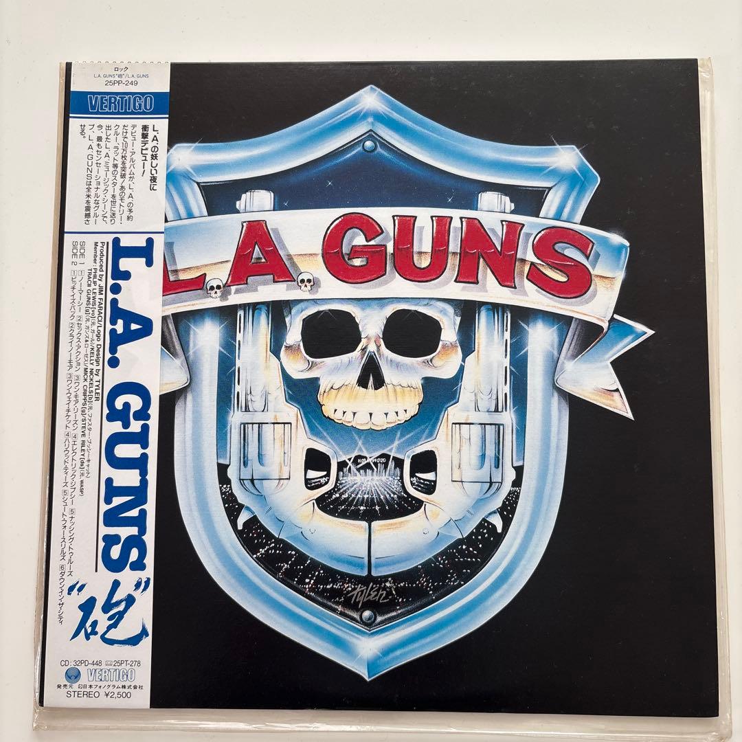 L.A. GUNS LP 帯付き　レコード