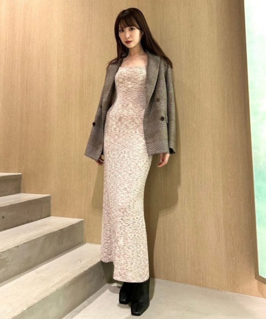 カーディガンセットキャミ2wayワンピース