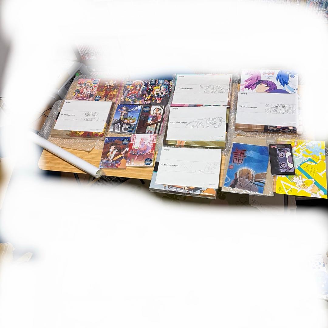 物語シリーズ　DVD複製原画セット