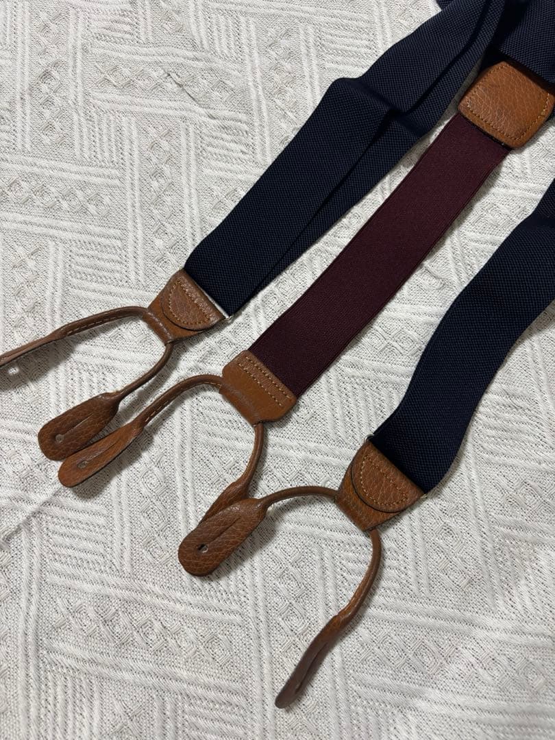 ブルックスブラザーズ　ブレイシーズ　サスペンダー
