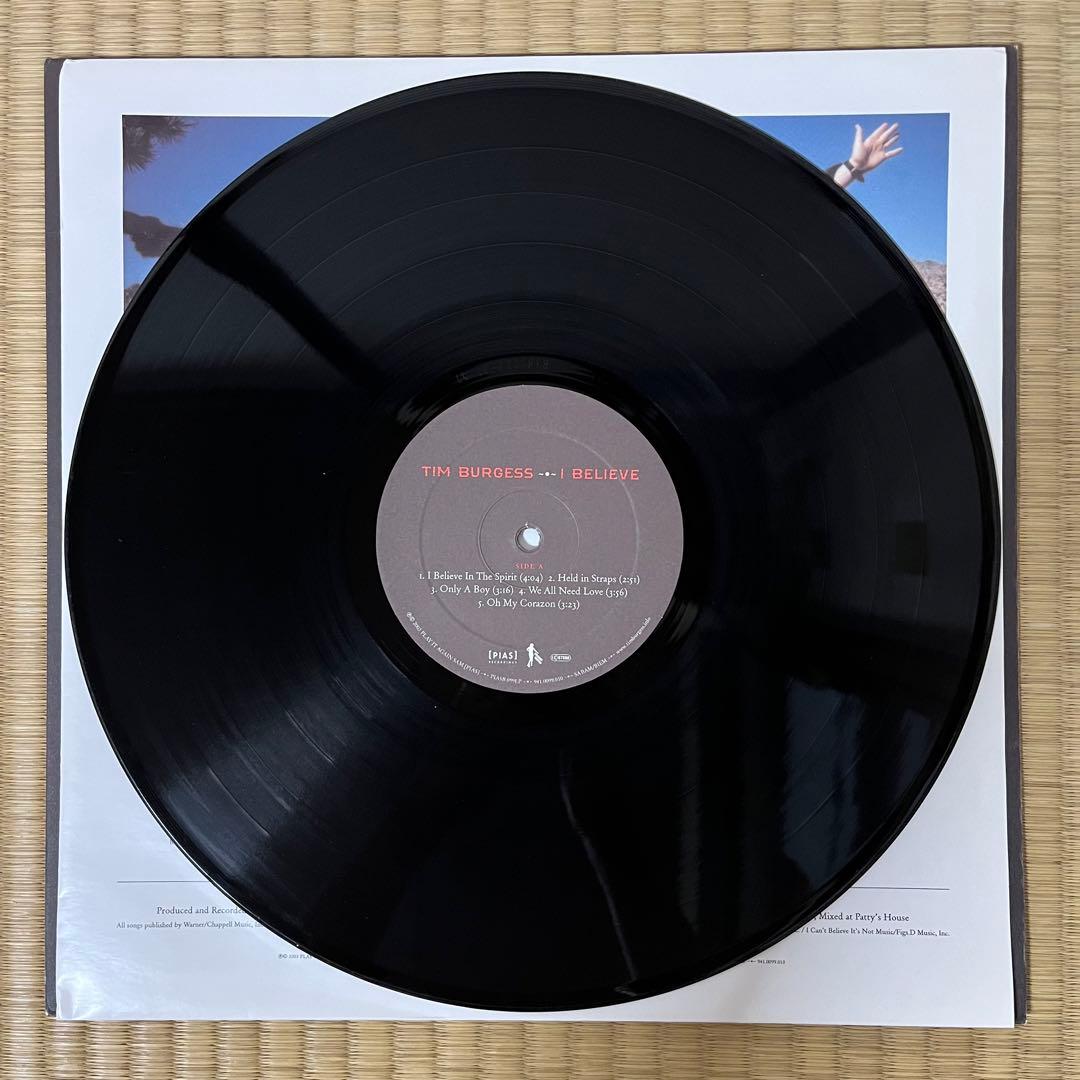 【サイン入】Tim Burgessティム・バージェスレコード2枚+ポスターセット