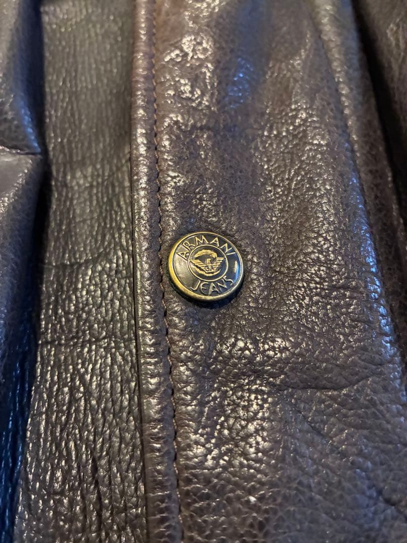 1990s Giorgio Armani アルマーニジーンズ　レザー　アーカイブ