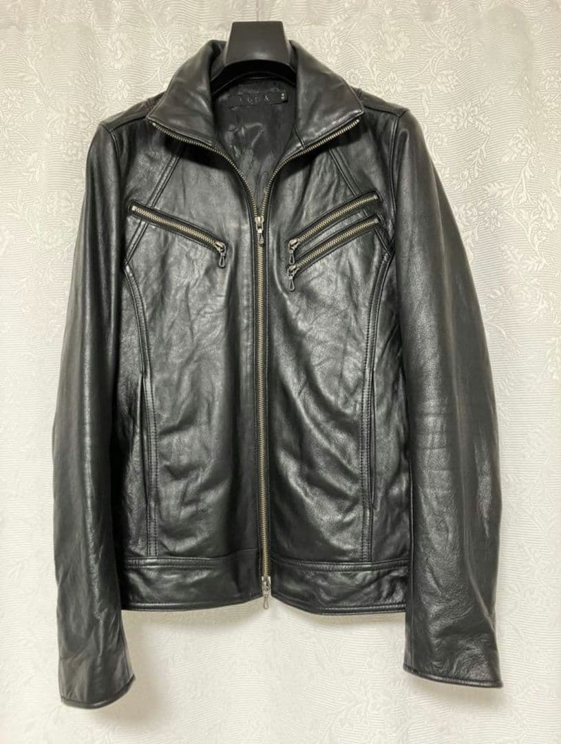 fuga レザージャケット archive vkei お兄系