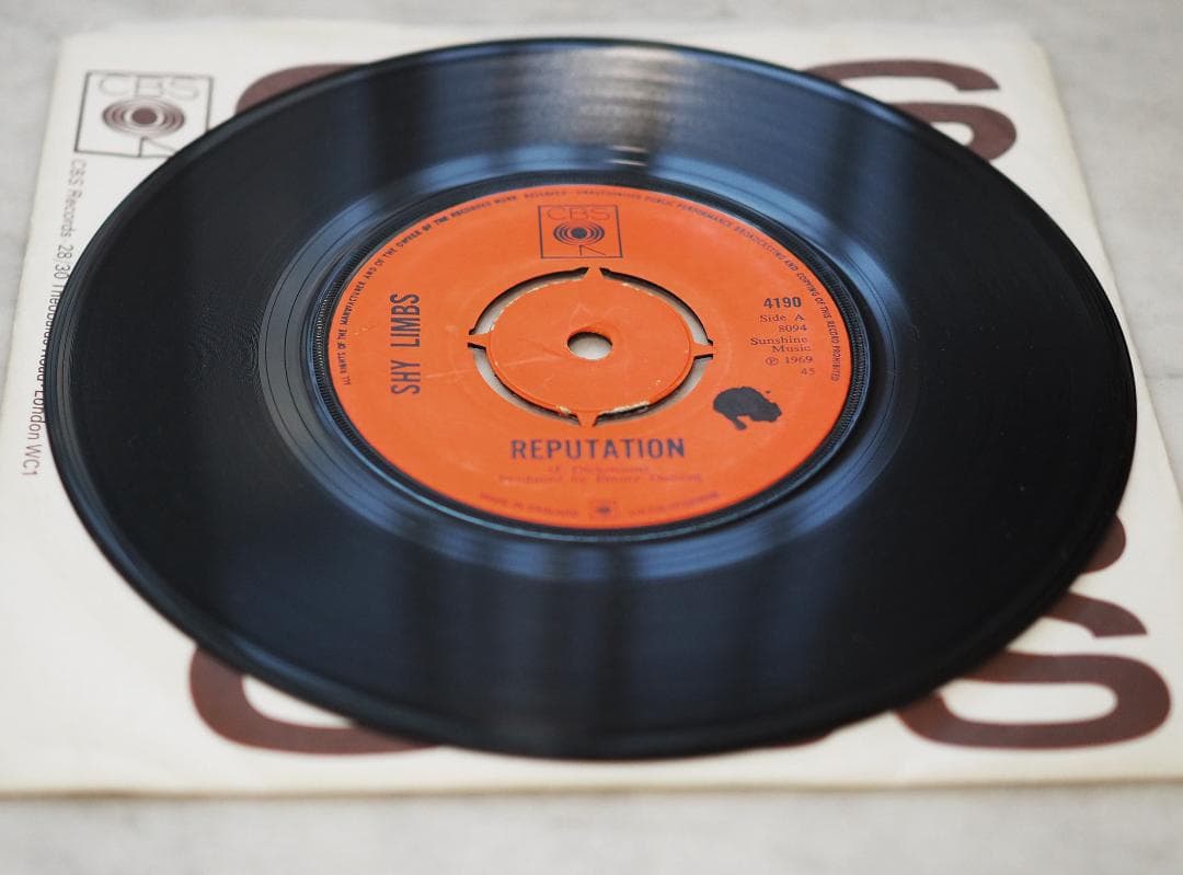 Shy Limbs【英国オリジナル・シングル盤★３枚＋未発売Acetate盤】