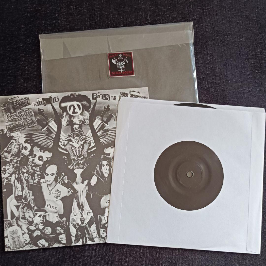 PARASITE 4枚 l punk crust gism zouo