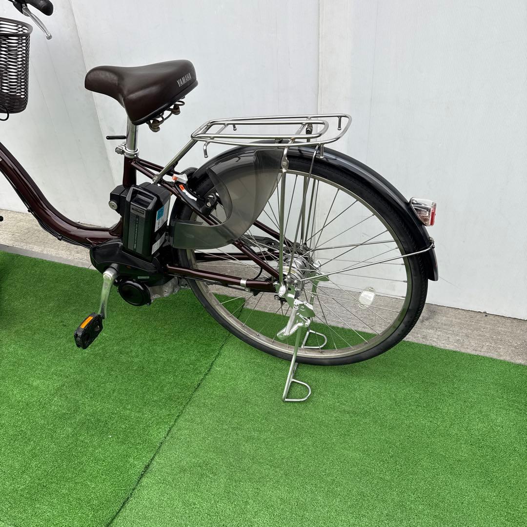 YAMAHAヤマハ電動アシスト自転車26インチ バッテリー12.3Ah ブラウン