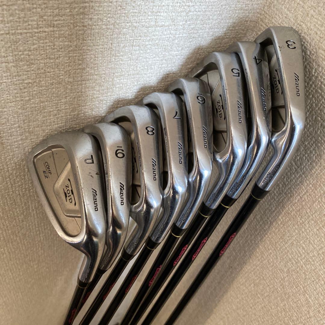 Mizuno T-ZOID COMP EZ アイアンセット 8本セット！