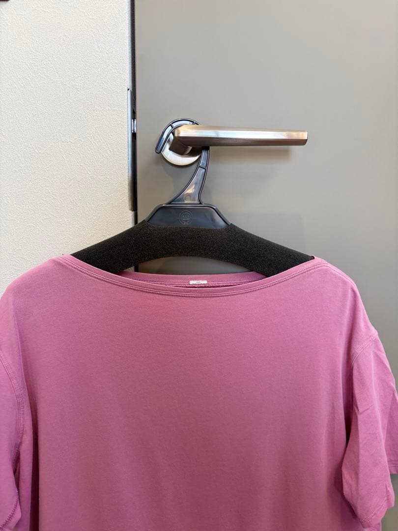 【人気】ルルレモン　バックインアクション半袖　ピンク