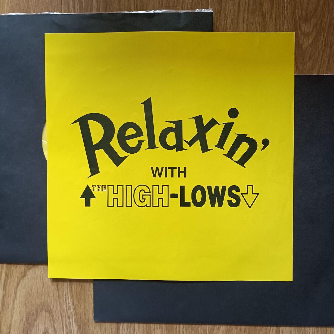 ザ・ハイロウズ「Relaxin' with THE HIGH-LOWS」レコード