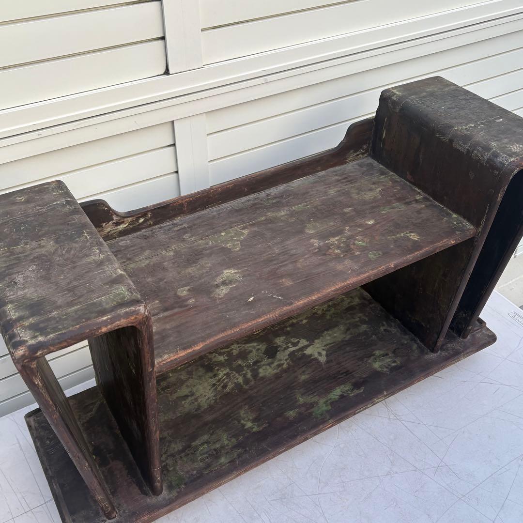 時代物■アンティーク棚■李朝箪笥 飾棚 詳細不明■